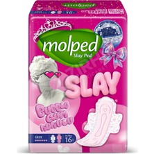 2 Adet Molped Süper Eko Gece Slay Ped 16'lı