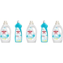 Boron Aquabor Doğal Mineralli Sıvı Beyaz + Bulaşık + Sıvı Beyaz  + Bulaşık + Sıvı Beyaz Set