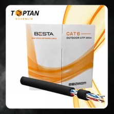 Grifin Soft Besta Cat6 305 mt Dış Mekan 23 Awg Outdoor Ip Kamera Kablosu