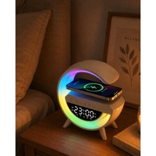 MiraLive Rgb Işıklı Bluetooth Hoparlör Tf Kart ve Fm Destekli Kablosuz Ses Sistemi