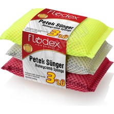 3 Adet Flodex Petek Sünger 3'lü
