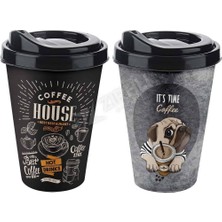 3 Adet Titiz Coffee Bardak 400 ml AP-9122