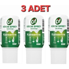 Krem Sprey Cif Çok Amaçlı Konsantre Amonyak 70 ml 3 Adet 70 Mlx3