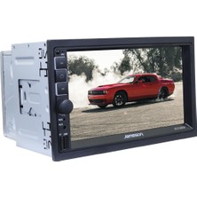 Jameson JS-312WCP-7'' Dabıl-Bt-Fm-Mp3-Mp5-Kablosuz Carplay-Oto Teyp-Kamera Hediyeli