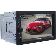 Jameson JS-313WCP-7'' Dabıl-Bt-Fm-Mp3-Mp5-Kablosuz Carplay-Oto Teyp-Kamera Hediyeli