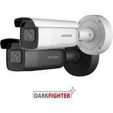 Grifin Soft 8mp 2.8~12MM Motorize Lens 60MT. Ir H.265+ Darkfighter Acusense Ip Bullet Kamera