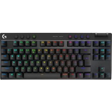 Zabazar Logitech G Pro x Tkl Lightspeed Tactile Switch Rgb Kablosuz Ingilizce Mekanik Gaming Klavye (920-012136)