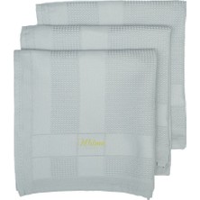 Wilma Lotus Mikrofiber Bez 60×40 3 Lü Set Gri - Mutfak, Banyo, Cam, Araç Temizlik Bezi (5 Adet)
