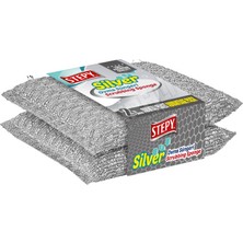 3 Adet Stepy Silver Ovma Süngeri 2'li