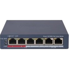 Grifin Soft 4 Port Fast Ethernet Akıllı Poe Switch