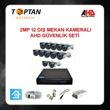 Grifin Soft 2 Mp Ahd 12 Dış Mekan Kameralı Güvenlik Seti ARNA-7232