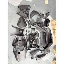 Grifin Soft Yamaha N Max 2021 Siyah Boyasız Iç Plastik Grenaj Takımı
