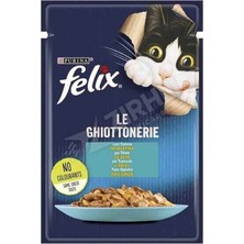 5 Adet Felix Ton Balıklı Yaş Kedi Maması 85 gr