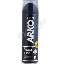 4 Adet Arko Foam Black Tıraş Köpüğü 200 ml