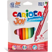 Carioca Joy Yıkanabilir Keçeli Kalem 12LI (5 Adet)