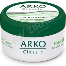 4 Adet Arko Krem Naturel Classic 250 ml