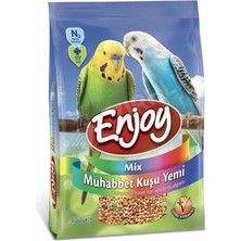 4 Adet Enjoy Muhabbet Kuşu Yemi Mix 400 gr