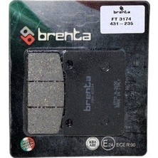 Grifin Soft Sym Wolf 250 Ön Fren Balatası Organik Brenta