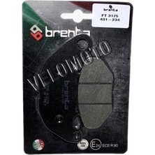Grifin Soft Yamaha x Max 300 Ön Fren Balatası Brenta