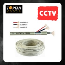 Grifin Soft 2+1 100 Metre 0.22 Cctv Kamera Kablosu ARNA-5222