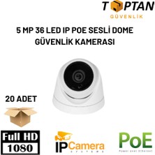 Grifin Soft 5 Mp 36 LED Sesli Ip Poe Dome Güvenlik Kamerası ARNA-1336 20 Adet Avantajlı Koli