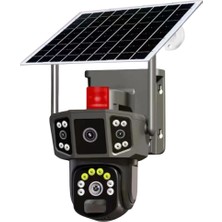 Grifin Soft Casacop Q8 Solar 4g 3 Kameralı 2mp+2mp+2mp Ptz Sesli Sim Kartlı Kamera