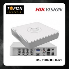Grifin Soft Hıkvısıon DS-7104HGHI-K1 H.265 4 Kanal Turbo Hd Dvr Kamera Kayıt Cihazı