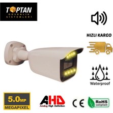 Grifin Soft Arna 5 Mp Sesli 8 Atom Warm LED Full Color Ahd Güvenlik Kamerası Arn- 0815