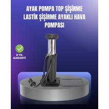 Alkasaz Ayak Pompası Otomobil Motosiklet Bisiklet Lastik Şişirme