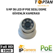 Grifin Soft 5 Mp 36 LED Ip Poe Sesli Dome Güvenlik Kamerası ARNA-1335