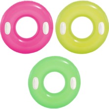 Kuzgun Ticaret Tutunmalı Parlak Simit 76 cm Intex - 59258 (Lisinya)
