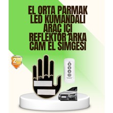 Kuzgun Ticaret Uzaktan Kumandalı LED El Park Uyarı Cihazı Suya Dayanıklı Enerji Tasarruflu - Lisinya