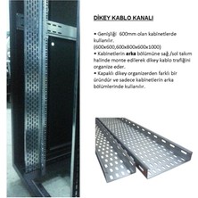 Grifin Soft 26U Dikey Kablo Kanalı Sağ-Sol Tk