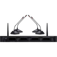 Grifin Soft 4 Kanal Uhf Masa Mikrofon Seti
