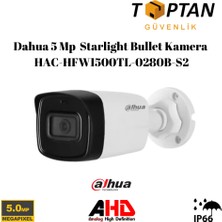 Grifin Soft Dahua 5 Mp HAC-HFW1500TL-0280B-S2 Starlight Bullet Kamera HAC-HFW1500TL-0280B-S2