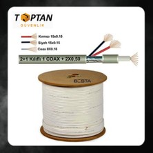 Grifin Soft 2+1 500 Metre 0.50 Cctv Kamera Kablosu ARNA-5550