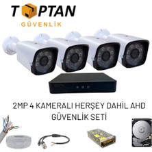 Grifin Soft 2 Mp 1080P 4 Kameralı Ahd Güvenlik Seti ARNA-7144