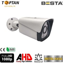 Grifin Soft Besta 5 Mp Sony Lens 2 Mp Ir LED Metal Kasa Bullet Güvenlik Kamerası - BT-8036