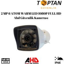 Grifin Soft 2 Mp 6 Atom Warm LED 1080P Full Hd Ahd Güvenlik Kamerası ARNA-2326