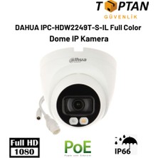 Grifin Soft Dahua IPC-HDW2249T-S-IL Full Color Dome Ip Kamera