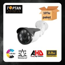 Grifin Soft 2 Mp Ahd 1080P 6 Atom LED Bullet Güvenlik Kamerası ARNA-2136 10 Adet Avantajlı Koli