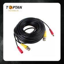 Grifin Soft Hazır Bnc Kamera Kablosu Kayıt Cihazı+Pover Cctv 10 Metre