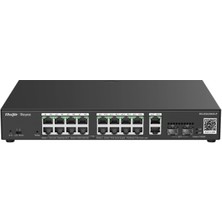 Grifin Soft 16 Port Gigabit Poe, 2 Port GB RJ45, 2 Sfp Slots Smart Poe Switch