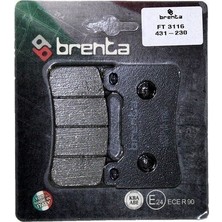 Grifin Soft Cbr 600 Rr Ön Fren Balatası Brenta Adet 2007 2016