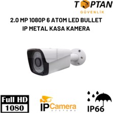 Grifin Soft 2.0 Mp 1080P 6 Atom LED Bullet Ip Metal Kasa Kamera ARNA-1036