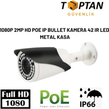 Grifin Soft 1080P 2mp Hd Poe Ip Bullet Kamera 42 Ir LED Metal Kasa ARNA-1142