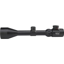 Alkasaz 3-9X50 Zoomlu Keskin Nişancı Dürbünü Kırmızı, Yeşil Işık Çelik Gövde