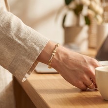 Stil Incisi/xupıng Jewelry Kalp Zirkon Taşlı Bileklik