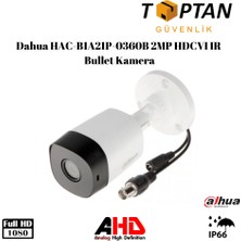 Grifin Soft Dahua HAC-B1A21P-0360B 2mp Hdcvı Ir Bullet Kamera