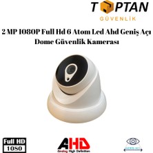 Grifin Soft 2 Mp 1080P Full Hd 6 Atom LED Ahd Geniş Açı Dome Güvenlik Kamerası ARNA-2206